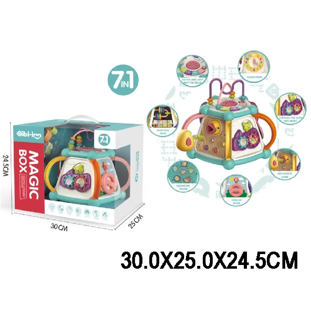 Новый проект (5) Cub interactiv cu sunete si lumini (93992) - imagine 1