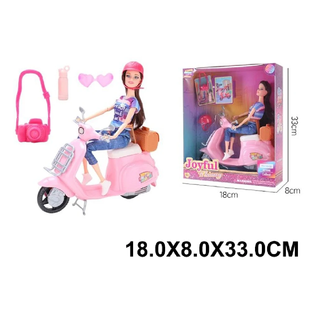 Новый проект (54) Papusa pe motocicleta (41452) - imagine 1