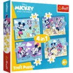 Întâmplări amuzante cu Mickey Mouse, 4 in 1 (34669)