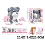 Catelus pe baterii,merge si latra (92362)