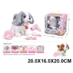 Catelus pe baterii,merge si latra (92393)