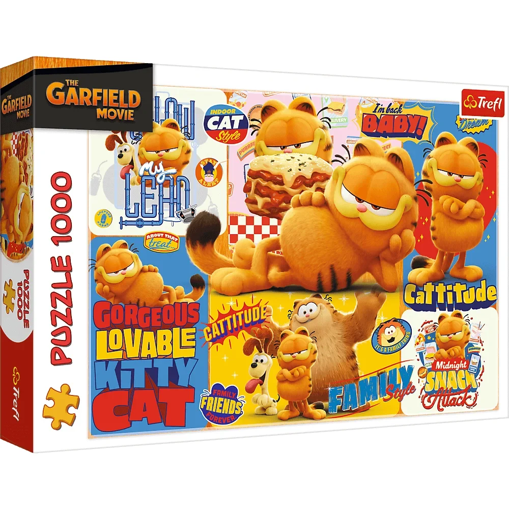 Новый проект Aventurile lui Garfield, 1000 elemente (10935) - imagine 1