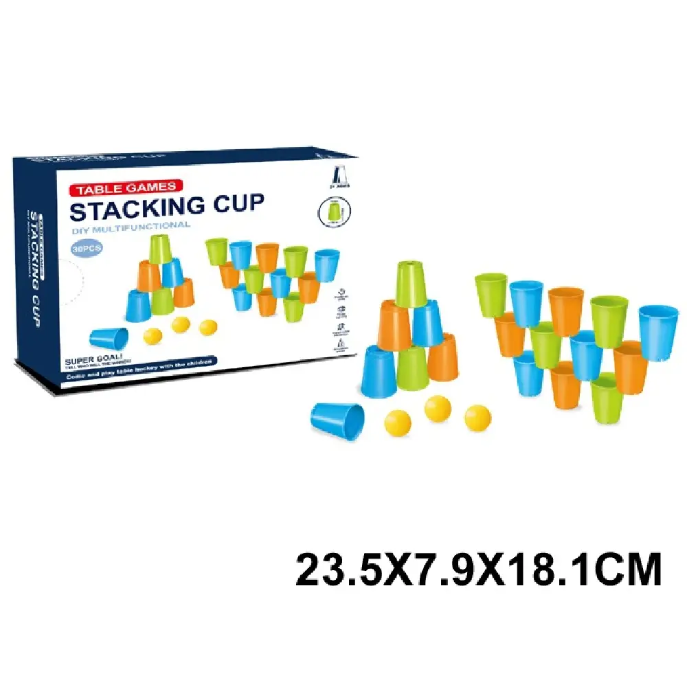 Новый проект (69) Joc "Construiți cu pahare" (19182) - imagine 1