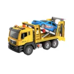 Evacuator auto cu inerție, în set cu mașină, lumini și sunete - 1:10 - WY1120B ,Wenyi (11205)