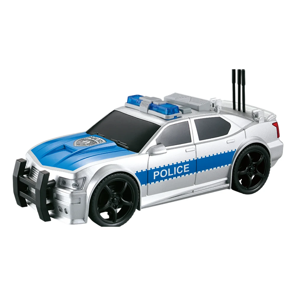 WY500B Mașină de poliție cu inerție, lumini și sunete - 1:20 - WY500B ,Wenyi (25000) - imagine 1