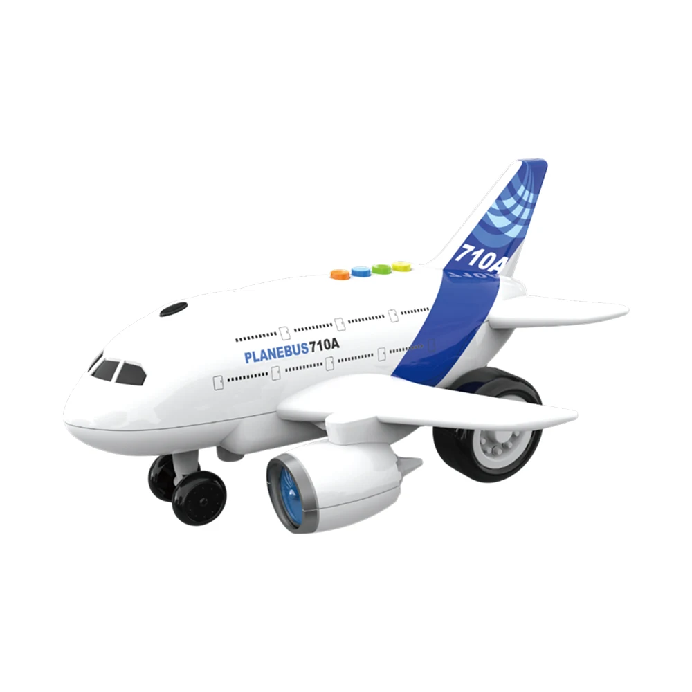 WY710A Avion cu inerție, lumini și sunete - 1:200 - WY710A ,Wenyi (17104) - imagine 1