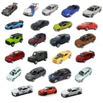 Mașină din metal 1:43 in asortiment 24 modele (se deschid usile) (55638)