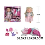 Papusa 35cm cu accesorii, vorbeste in limba romana (34403)