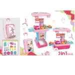 Set bucatarie cu sunete si lumini in valiza (13454)