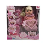 Papusa Eva 40cm cu accesorii, vorbeste in limba romana (32447)