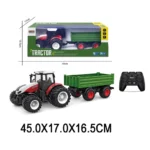 Tractor cu radiocomanda cu incarcator,cu lumini (67695)