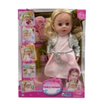 Papusa Amelia 35cm cu accesorii, vorbeste in limba romana (80804)