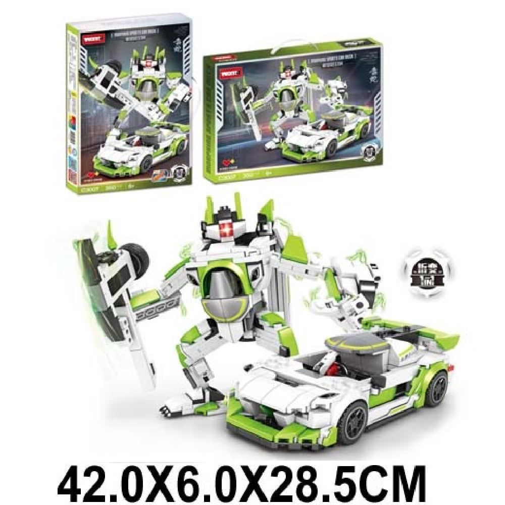 Новый проект (71) Constructor 2 in 1,robot - masina (18480) - imagine 1