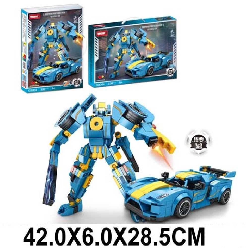 Новый проект (73) Constructor 2 in 1,robot - masina (18503) - imagine 1