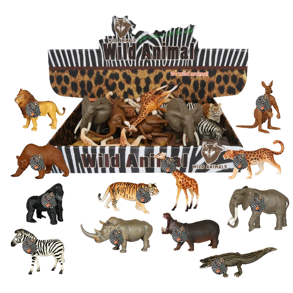 Новый проект (8) Animale safari 24buc. (81746) - imagine 1