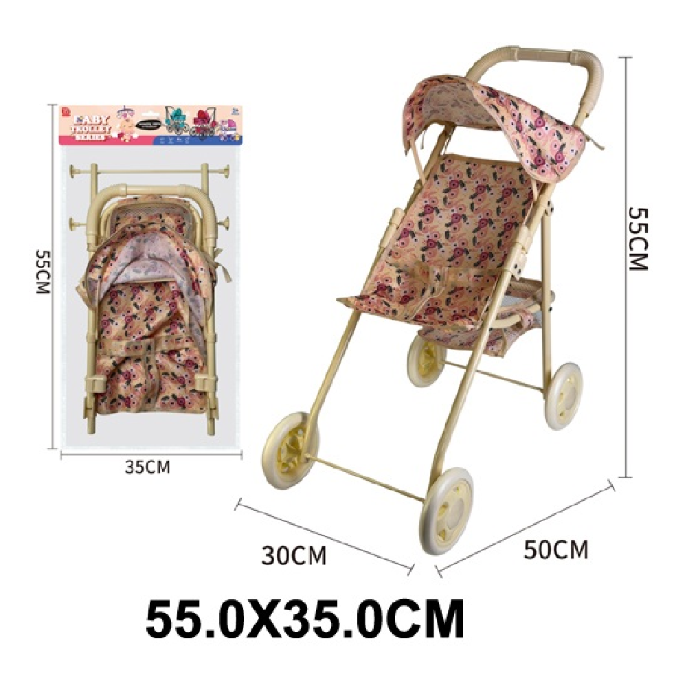 Новый проект (92) Carucior din metal pentru papusi (28330) - imagine 1