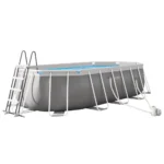 Piscină cu cadru metalic Prism Frame Oval 503×274×122 cm, 13365 L, cu pompă 5678 L/h, set complet, Intex (26796) - imagine 4