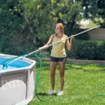 Set de curățare piscină până la 488 cm, mâner telescopic 239 cm, plasă și duză de aspirare cu sac colector, Intex (28002) - imagine 9