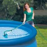 Set de curățare piscină până la 488 cm, mâner telescopic 239 cm, plasă și duză de aspirare cu sac colector, Intex (28002) - imagine 8