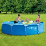 Piscină cu cadru metalic Metal Frame 305×76 cm, 4485 L, cu pompă de filtrare 1250 L/h, Intex (28202) - imagine 2