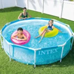 Piscină cu cadru metalic Metal Frame Beachside 305×76 cm, 4485 L, cu pompă de filtrare 1250 L/h, Intex (28208) - imagine 2