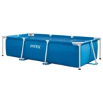 Piscină cu cadru metalic Rectangular Frame 260×160×65 cm, 2282 L, Intex (28271)