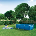 Piscină cu cadru metalic Rectangular Frame 300×200×75 cm, 3834 L, Intex (28272) - imagine 2