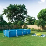 Piscină cu cadru metalic Rectangular Frame 450×220×84 cm, 7127 L, cu pompă de filtrare 2006 L/h, Intex (28274) - imagine 2