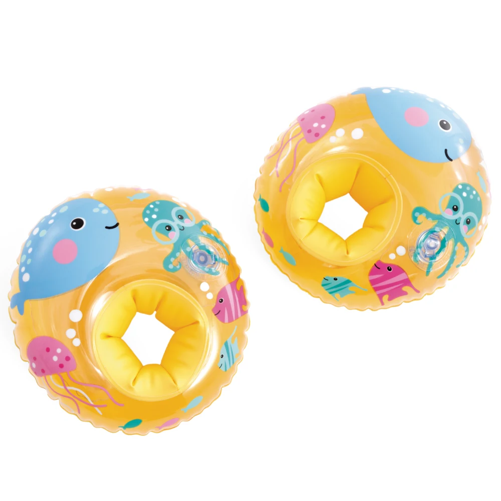 59651(1) Aripioare gonflabile de înot Little Sea Pals, 27×25 cm, 3–6 ani, Intex (59651) - imagine 1