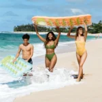 Saltea gonflabilă pentru apă cu fereastră transparentă, 188×71 cm, max. 100 kg, Intex (59895) - imagine 2