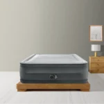 Pat gonflabil Queen Comfort-Plush cu pompă încorporată, 152×203×56 cm, max. 272 kg, Intex (64418) - imagine 4