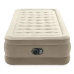 Pat gonflabil Twin Ultra Plush cu pompă încorporată, 99×191×46 cm, max. 136 kg, Intex (64426) - imagine 4