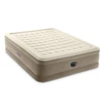 Pat gonflabil Queen Ultra Plush cu pompă încorporată, 152×203×46 cm, max. 272 kg, Intex (64428)