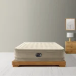 Pat gonflabil Queen Ultra Plush cu pompă încorporată, 152×203×46 cm, max. 272 kg, Intex (64428) - imagine 4