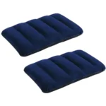 Saltea gonflabilă Queen Classic Downy cu perne și pompă de mână, 152×203×25 cm, max. 272 kg, Intex (64765) - imagine 3