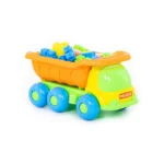 Camion basculant Kesha cu set de construcție – 35 piese, Polesie (4342) - imagine 4