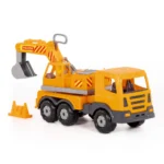 Camion cu excavator Prestige, Polesie (76052) - imagine 3
