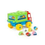 Camion interactiv cu sorter de forme, Polesie (6370) - imagine 3