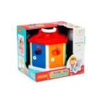 Căsuță educativă cu sorter de forme, chei și animale, Polesie (6011) - imagine 4