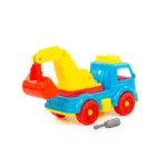 Constructor camion excavator – 34 piese, Polesie (84835) - imagine 2