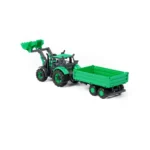 Tractor cu inerție Progress cu remorcă basculantă, Polesie (91826) - imagine 3