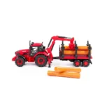 Tractor cu inerție Belarus cu macara pentru lemne, Polesie (96494) - imagine 2