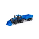 Tractor cu inerție Progress cu remorcă, Polesie (91819)