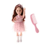 Papusa Sofia - Eleganta 45cm,vorbeste in limba romana (522400) - imagine 2