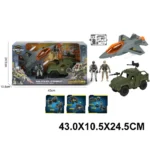 Set autospeciale militare cu sunete si lumini (93322)