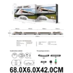 Cale ferata cu tren pe baterii,cu sunte si lumini (810730)