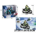 Motocicleta cu inertie cu sunete si lumini (21839)