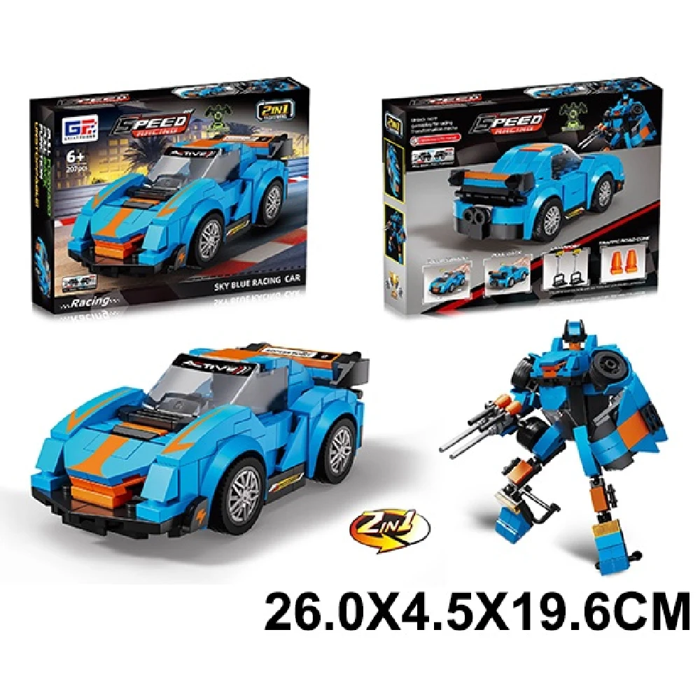 Новый проект (61) Constructor 2 in 1 207 elemente (03313) - imagine 1