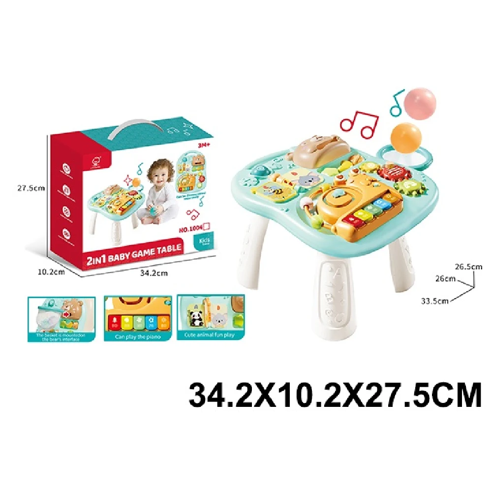 Новый проект (68) Masa cu activitati pentru bebelusi, cu sunete si lumini (13443) - imagine 1