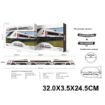 Cale ferata cu tren pe baterii (60089)